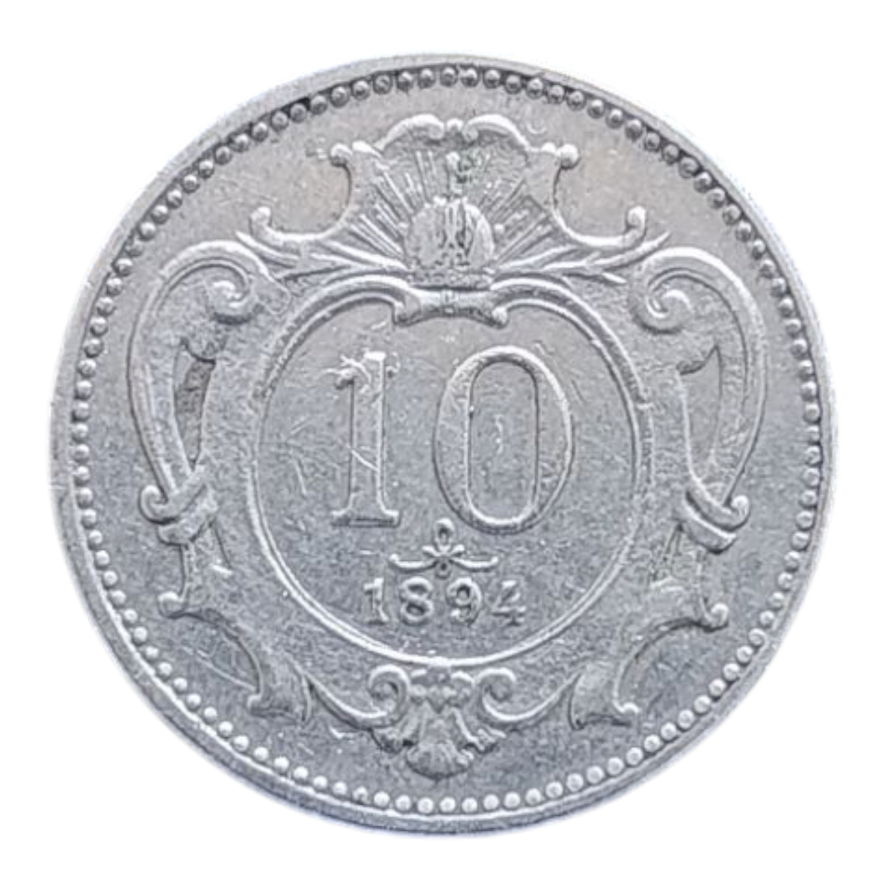 Австрія 10 гелерів, 1894