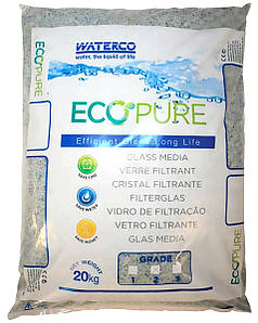 Пісок скляний Waterco EcoPure 1.0-3.0 мм (20 кг)