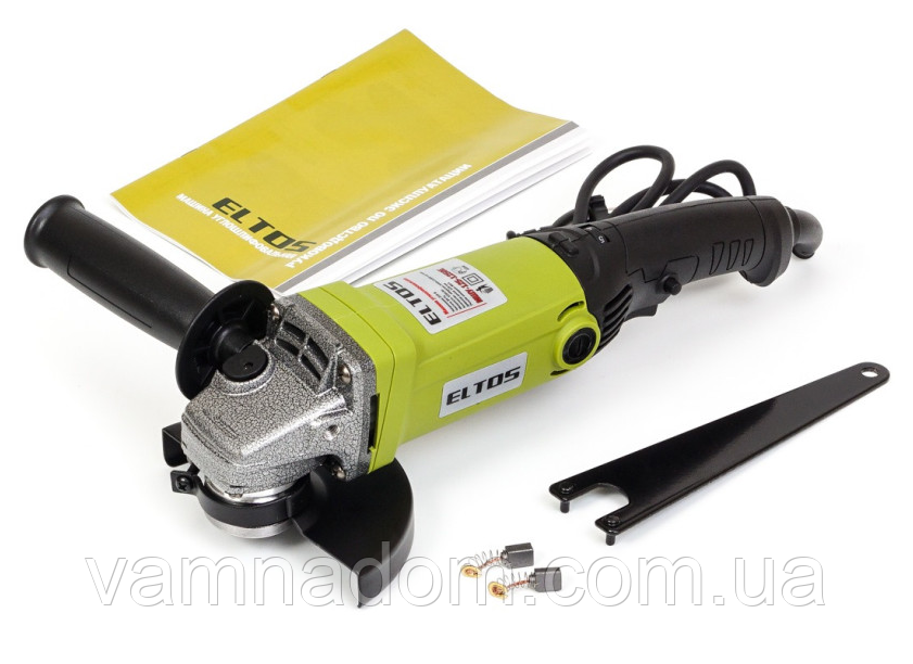 Болгарка Eltos МШУ-125-1250SE (Регулювання та стабілізація обертів), фото 1