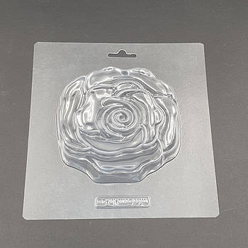 Молд для шоколаду (щільний пластик) Троянда 10 см