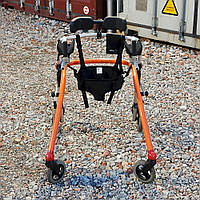 Б/У Задньо-стійкі ходунки для активних дітей з ДЦП R82 Crocodile Gait Trainer Size 2 Hand Supports Back Support