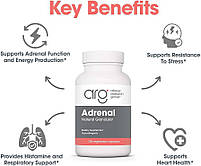 Allergy Research Group, Adrenal Natural Glandular, 150 Vegicaps BX036, фото 4