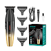 Комбо-набір для стрижки VGR Professional Turbo Black&Green (V-003-GN+V-906-GN), фото 4