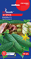 Насіння Огiрка Еколь партенокарпік F1 (10шт), For Hobby, GL Seeds, Арт.61368
