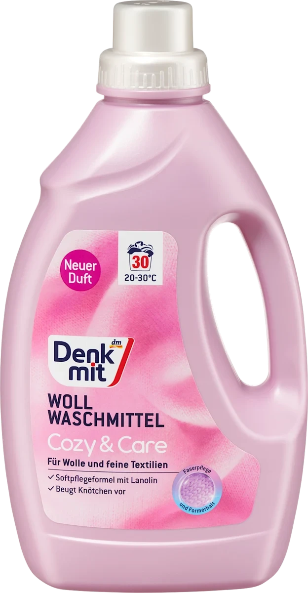 Гель для прання вовняних виробів Denkmit Wollwaschlotion Cozy & Care,1,5 L