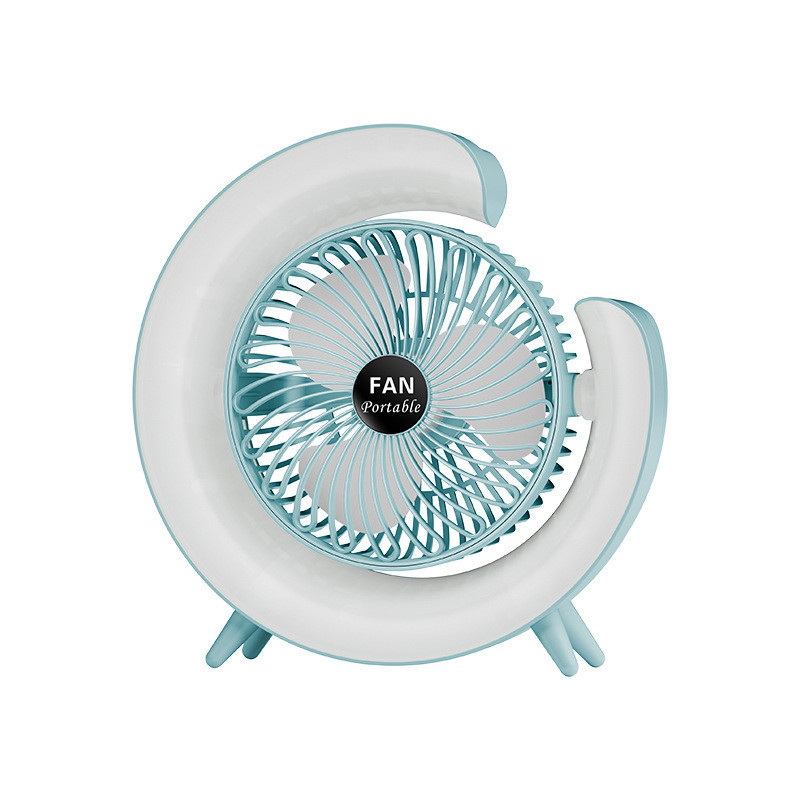 Настільний вентилятор із підсвіткою Desktop Fan