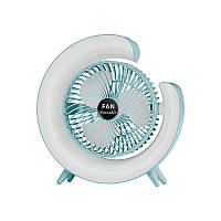Настільний вентилятор із підсвіткою Desktop Fan