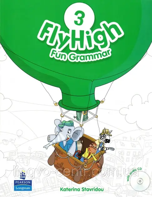 Книга для вивчення англійської мови. Fly High 3 Fun Grammar with Audio