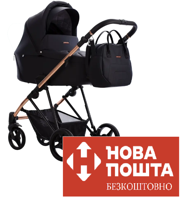 Коляска Bebetto YODDI Premium STELA 02 графіт, фото 1