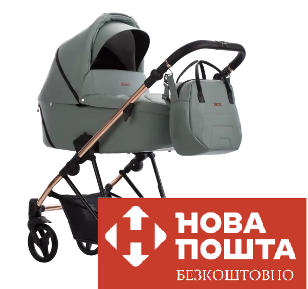 Коляска Bebetto YODDI Premium STELA 03 зелена 503.40.23.PS03, фото 1