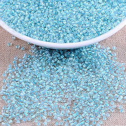 Бісер Профарбований 2 мм 50 г Блакитний світлий