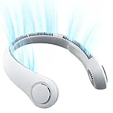 Вентилятор на шию FA14 JisulifeNeck Fan Life3 портативний, 4000Mah, 13 годин роботи - Білий, фото 3