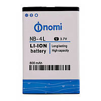 Акумулятор Nomi NB-4L i240 оригінал Китай 800 mAh