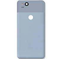 Задня кришка верхня Google Pixel 2 (синя оригінал Китай)