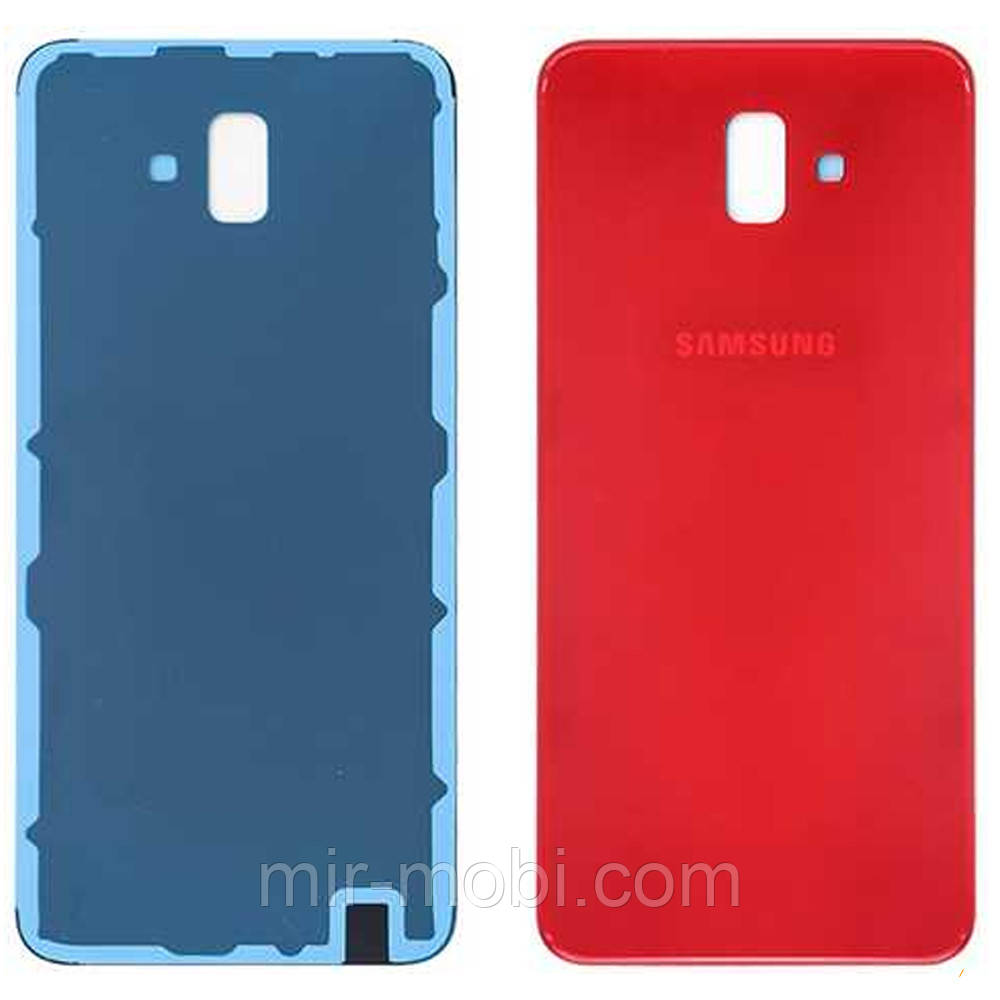 Задня кришка Samsung Galaxy J6+ Plus J610F (червона оригінал Китай)
