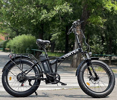 Електровелосипед 24" Corso Vortex TX-78950 500W 48V 13Ah чорний