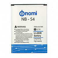 Акумулятор Nomi NB-54, i504 оригінал Китай 2000 mAh