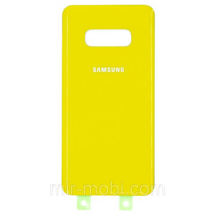 Задня кришка Samsung Galaxy S10e G970F (жовта)