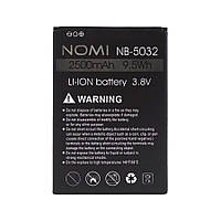 Акумулятор Nomi NB-5032 оригінал Китай i5032 Evo X2 2500 mAh