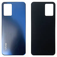 Задня кришка Vivo Y33s (синя, Mirror Black оригінал Китай)