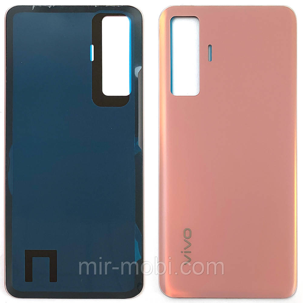 Задня кришка Vivo X50 (рожева оригінал Китай)