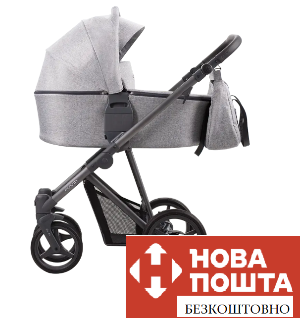 Коляска 2 в 1 Bebetto FLAVIO 04 сіра, фото 1