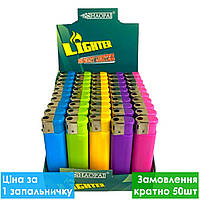 Запальничка №НР-127 flame гумова кольорова 50/1000шт
