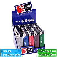 Запальничка п'єзо BL-156К/KKK пластик в асорт. 50шт/уп