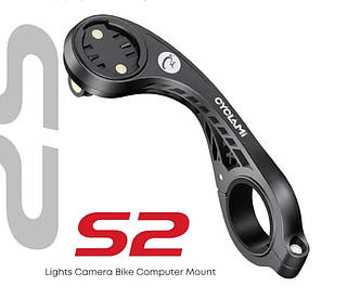 Виносне кріплення CYCLAMI S2 для велокомп'ютера XOSS G G2 plus, IGPSPORT, BSC100S, GoPro