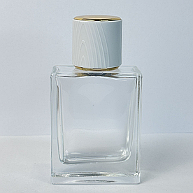Флакон Bravado 55 ml з кришкою Elara-Wide White Gold