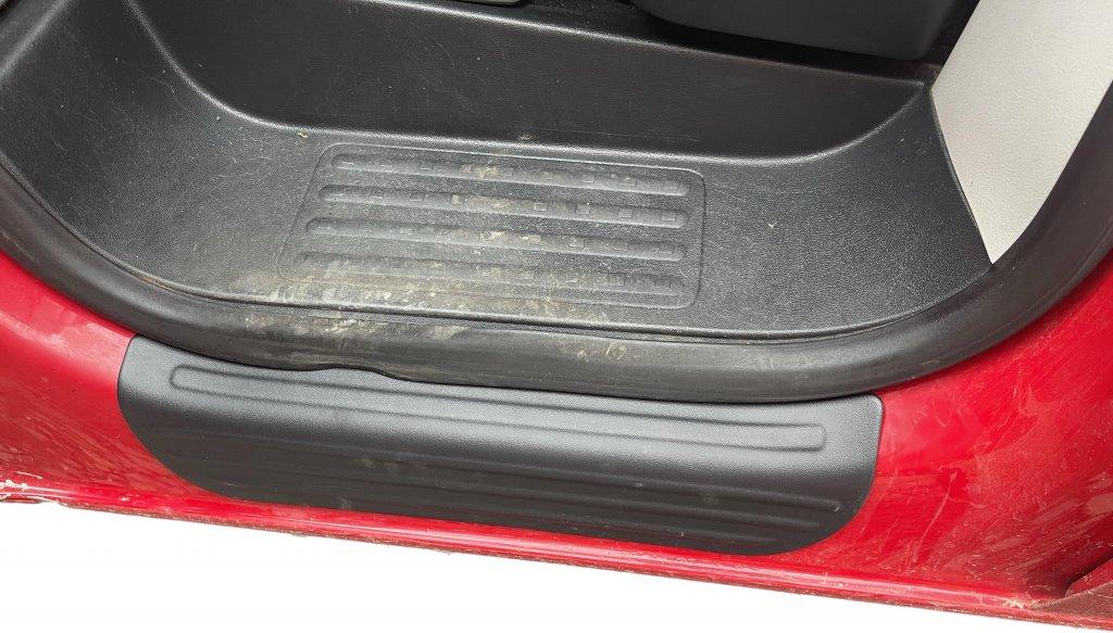 Накладки на пороги EuroCap (2 шт, ABS) для Volkswagen T5 Caravelle 2004-2010 рр, фото 1
