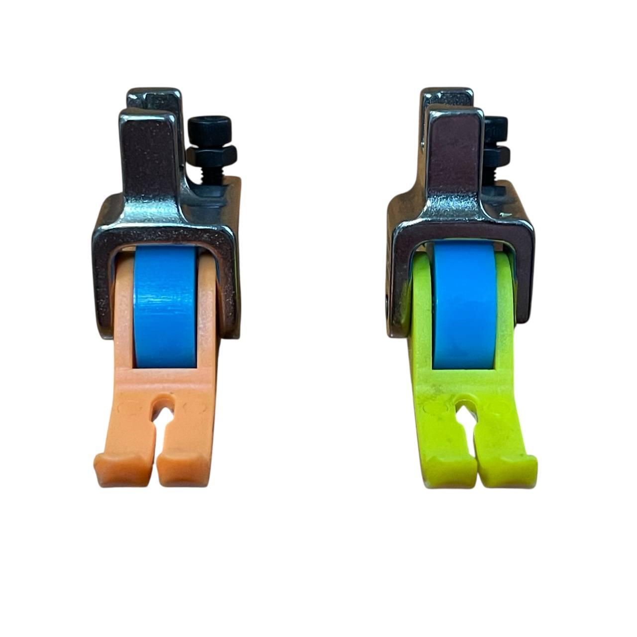 Лапка тефлонова з роликом Peri, ZL202130 для промислових швейних машин для важких матеріалів та шкіри (7141)