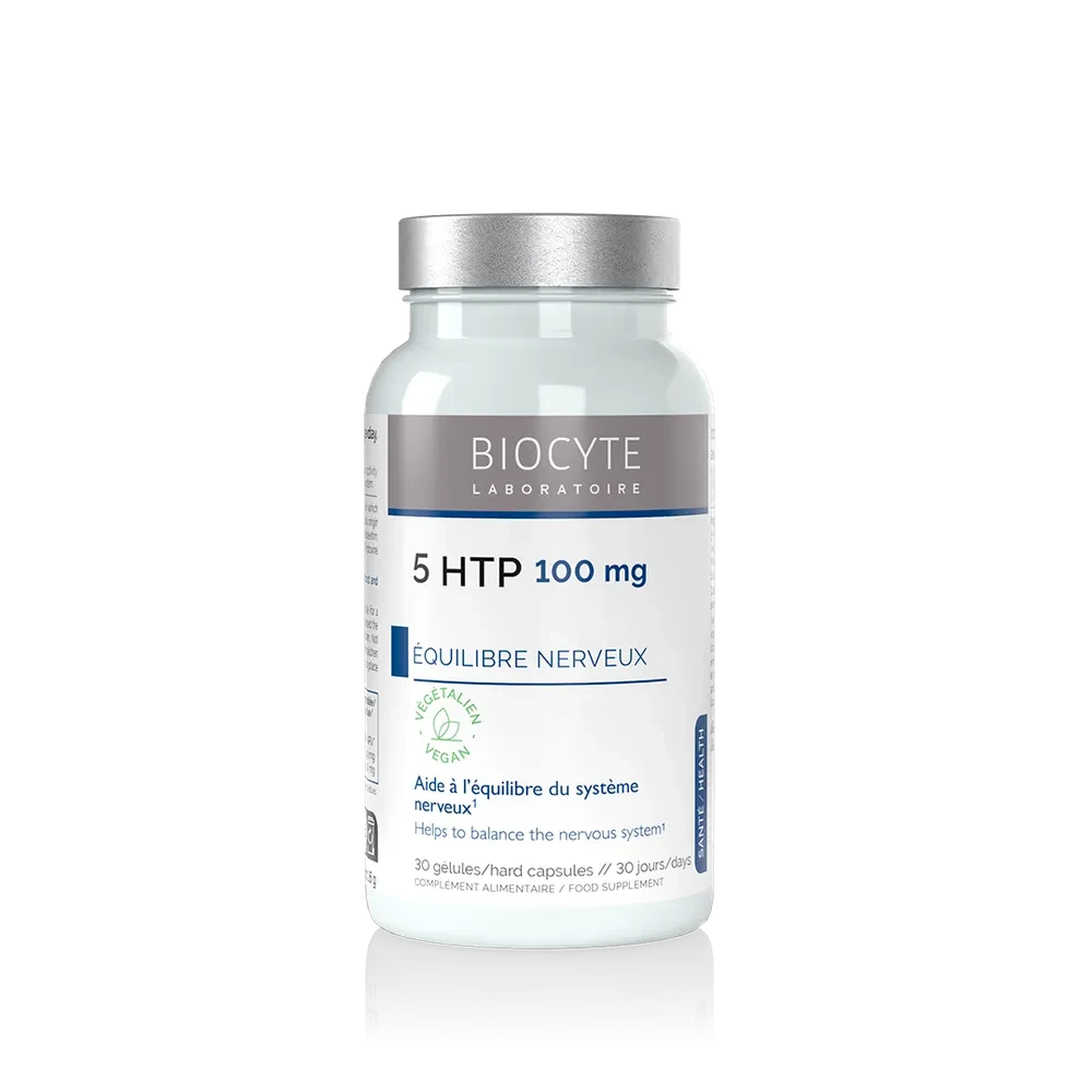 Biocyte 5-HTP Природний антидепресант, покращує емоційний стан, 30 капсул