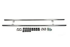 Бічні труби 42 мм (2 шт, нерж) для BMW X3 E-83 2003-2010 рр