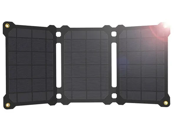 Сонячний зарядний пристрій для смартфонів AllPowers 21W ETFE 2xUSB 2.4 A, сонячна батарея для телефона
