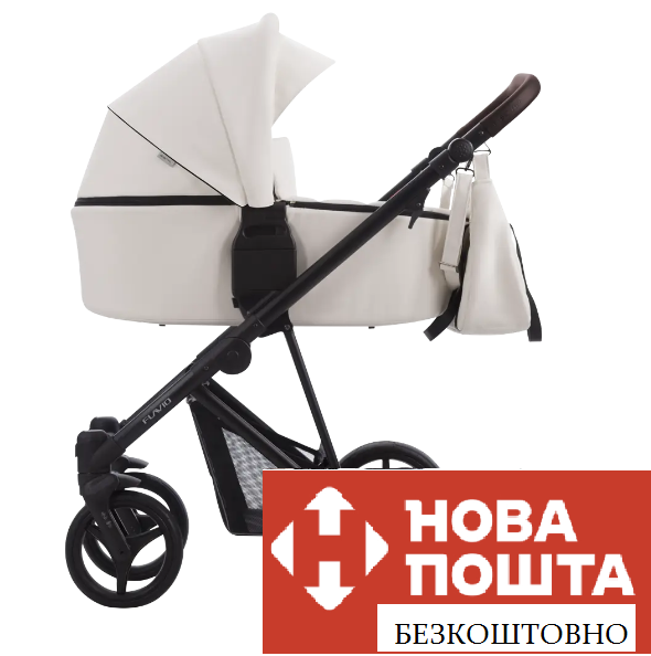 Коляска 2 в 1 Bebetto FLAVIO PRO 01 біла