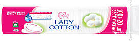 Ватні диски косм." Lady Cotton" 100шт., Lady Cotton, Арт.655