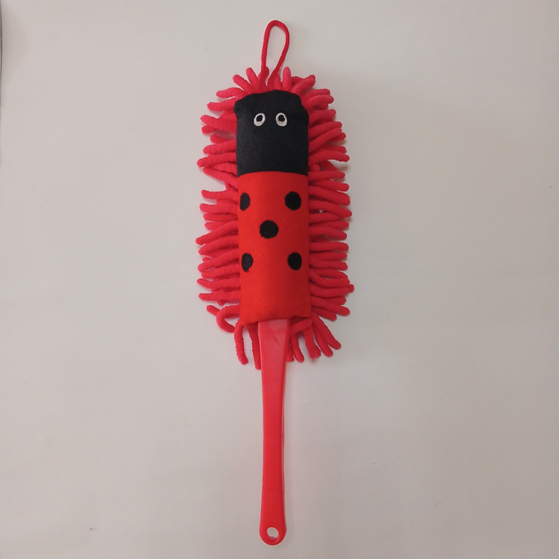 Щітка для пилу з пластиковою ручкою (VZ2213), 36см, Vezzer, Арт.48944