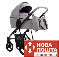 Коляска 2 в 1 Bebetto FLAVIO PRO 10 сіра