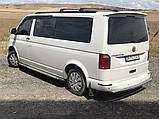 Інтегровані рейлінги (чорні) Довга база для Volkswagen T5 2010-2015 рр, фото 6