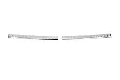 Накладка на задній бампер (2 шт, нерж.) для Citroen C-Elysee