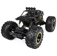 Машинка джип на радіокеруванні WiFi Race Rover з камерою, металевий корпус, 4WD Чорний