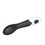 Силіконовий вібратор Pretty Love Bishop Vibrator Black, фото 6