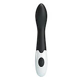 Силіконовий вібратор Pretty Love Bishop Vibrator Black, фото 4