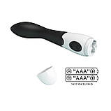 Силіконовий вібратор Pretty Love Bishop Vibrator Black, фото 7