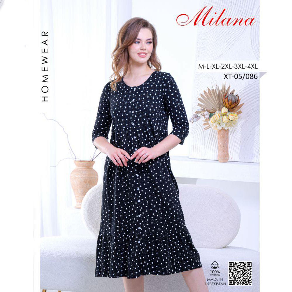 Халат-плаття "Узбекистан" Розміри: 46,48,50,52,54,56 (35023-2), фото 1