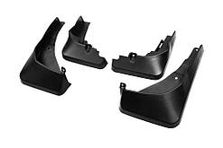 Бризковики Premium (з пластиковими порогами, 4 шт) для Ауди Q2 2016- рр