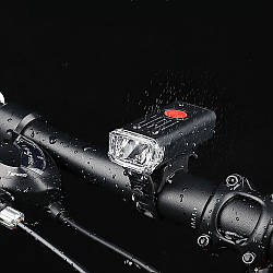 Велоліхтар на кермо LY-21-XPE на USB / Ліхтар велосипедний аккумуляторний / Водостійкий ліхтар на велосипед