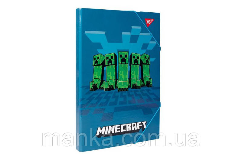 Папка для праці Yes картонна A4 "Minecraft", фото 1