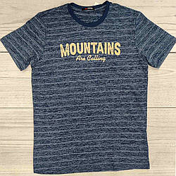 Чоловіча смугаста футболка "Узбекістан" Розміри: 46,48,50,52,54 (35025)